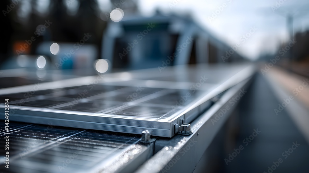 Solar-powered public transit system integrated with smart city infrastructure and renewable grids Solar-powered public transit system integrated with smart city infrastructure and renewable grids