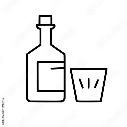 South Korean soju bottle