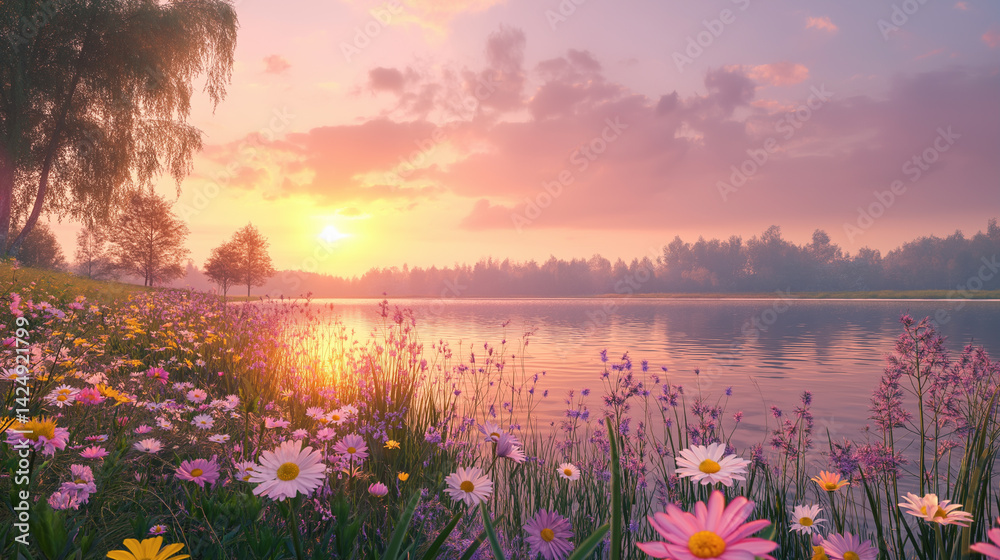 Obraz premium Beautiful nature landscapes