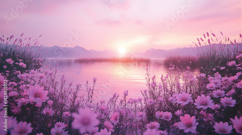 Beautiful nature landscapes