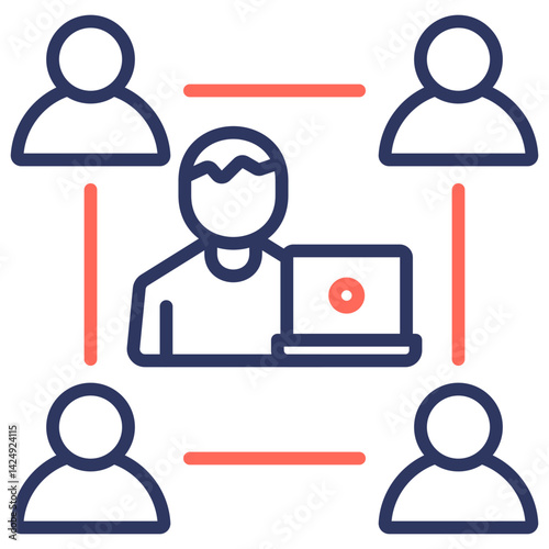Team Leadership Icon