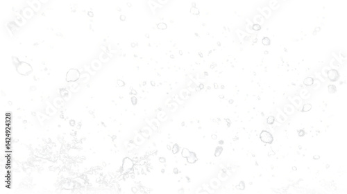 Wallpaper Mural Abstract Isolated Blob Background with White Shapes on a Black Transparent Backdrop Torontodigital.ca