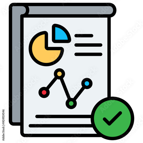 Business Report Icon