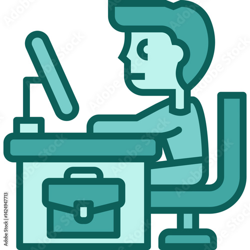 Work solid icon