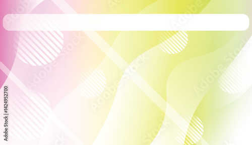Blurred Decorative Design In Abstract Style With Wave, Curve Lines, Circle, Space for Text. Fluid shapes composition. For Design Flyer, Banner, Landing Page. Vector Illustration