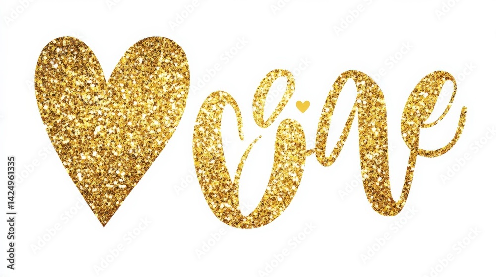 Shimmering Gold Anniversary Card Design Shimmering Gold Anniversary Card Design