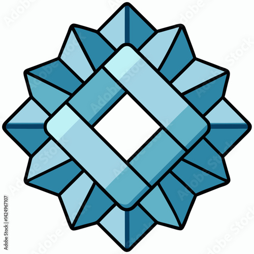 abstract geometric shape
