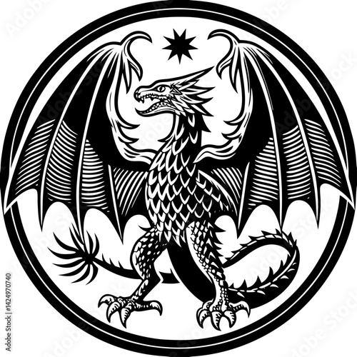 dragon tattoo design