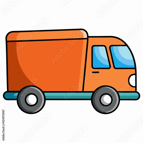 delivery truck vector