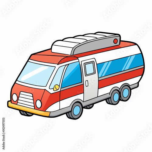 truck on the road
