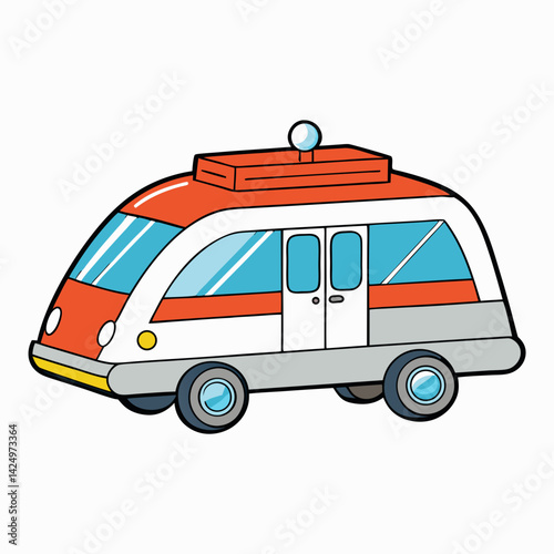 ambulance car vector illustration