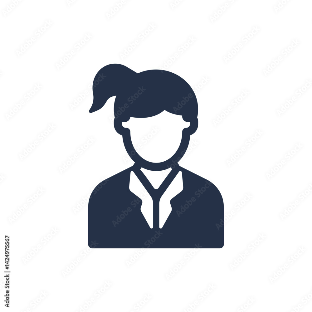 Customer service icon. Solid glyph series icon Customer service icon. Solid glyph series icon