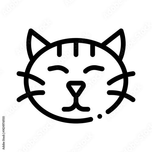 cat line icon