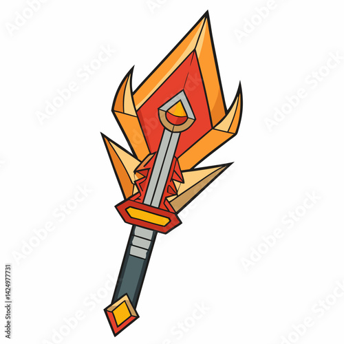 burning fire sign