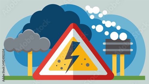 A warning of an impending hailstorm with large damaging hail and potential harm to cars and buildings..