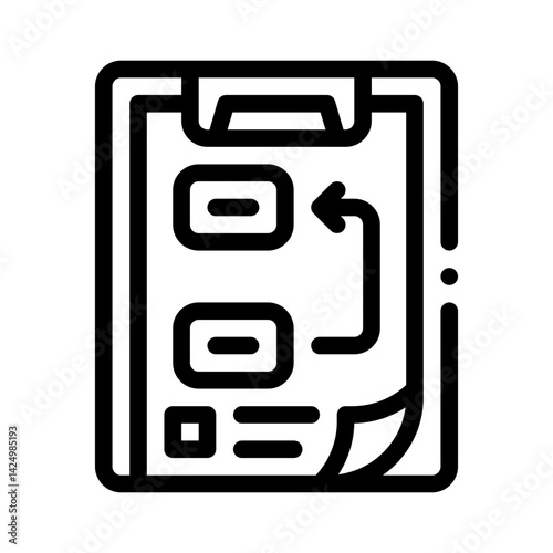 task priority line icon