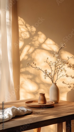 simple vases and flowers