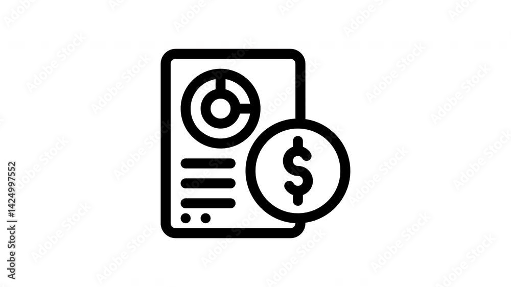 budget animated icon