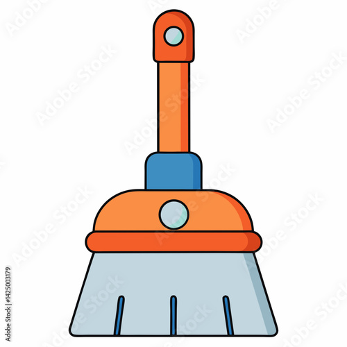 vector illustration of a vacuum cleaner