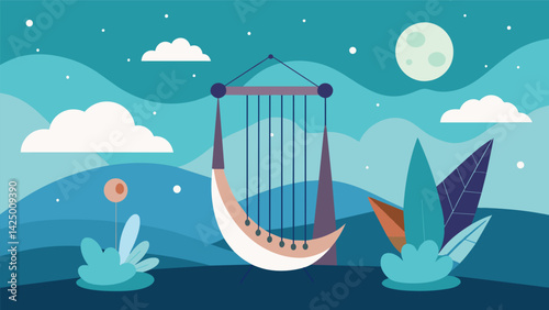 The gentle strumming of a harp and the distant sound of wind chimes create a dreamy and ethereal soundscape for ketamine infusion therapy..