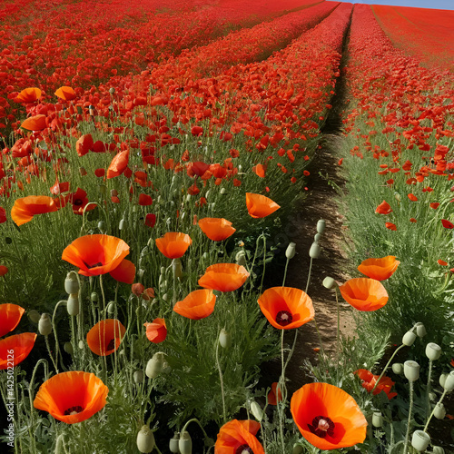 Poppy field
