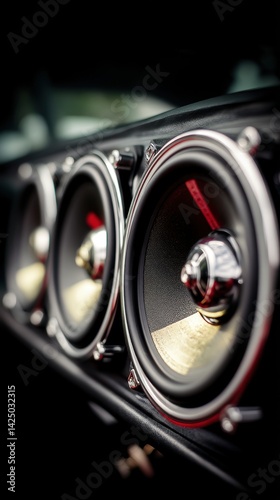 Automotive Symphony High Fidelity Audio System for Car Audio Enthusiasts Speakers Providing Rich Sound