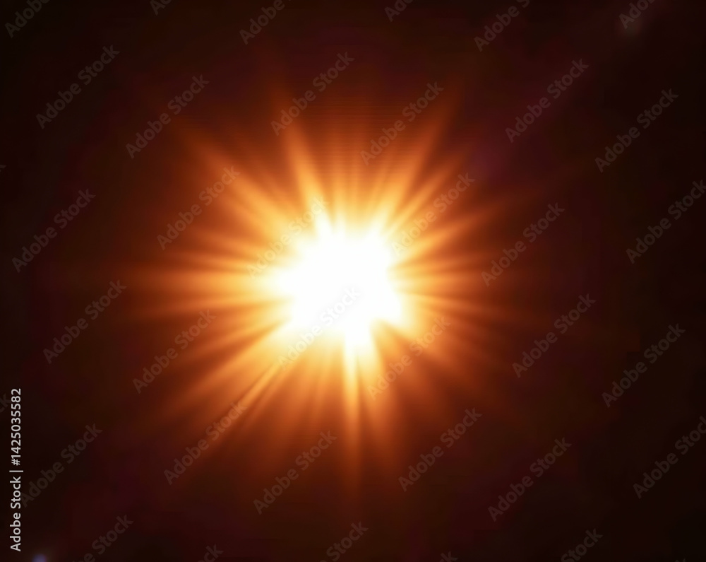 Fototapeta premium A Captivating Display of Light Bursting with a Radiant Glow and Subtle Blurred Edges Creating a Luminous and Ethereal Atmosphere for Visual Storytelling