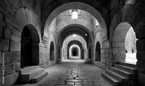 Ancient stone passageway
