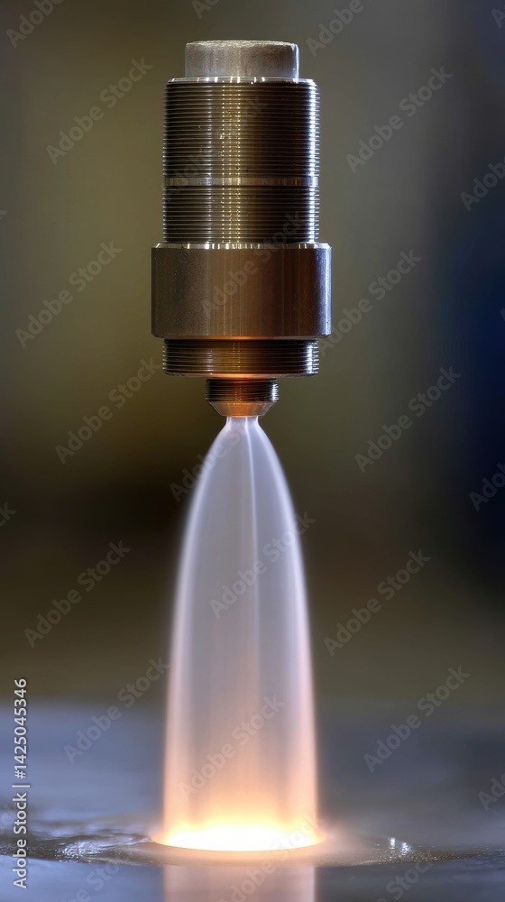 Innovative plasma torch creating heat for material processing in modern industrial environment precise cutting technology