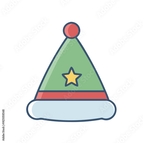 Christmas hat icon