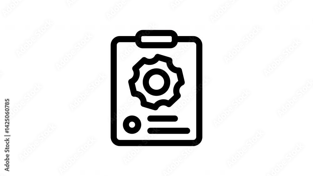 project management animated icon project management animated icon