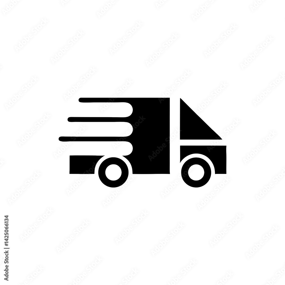 This collection of truck icons symbolizes swift shipping and efficient logistics perfect for digital design projects focused on transport and delivery This collection of truck icons symbolizes swift shipping and efficient logistics perfect for digital design projects focused on transport and delivery