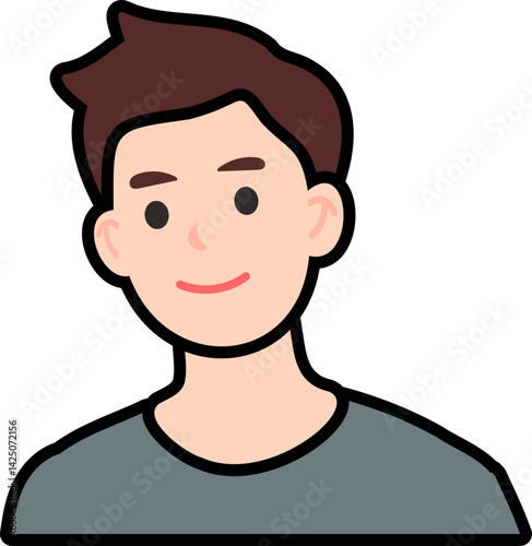 Family Portraits with Happy Expressions – Flat Vector Set