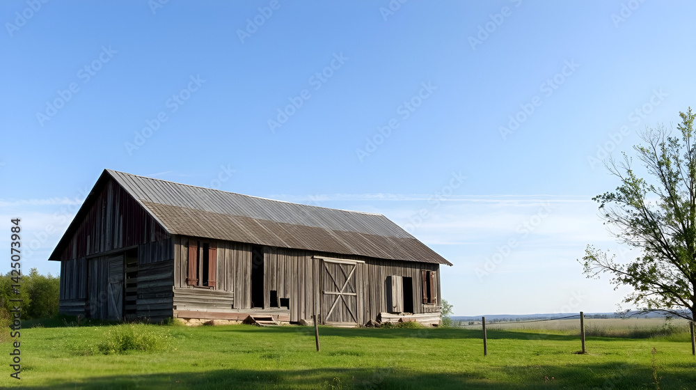 The Old Broken Barn The Old Broken Barn