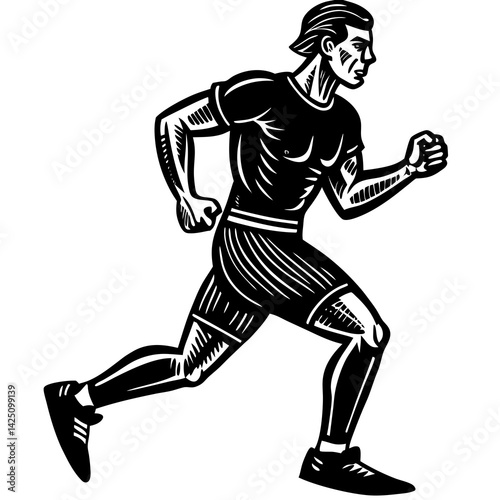 man exercising