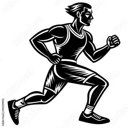 man exercising