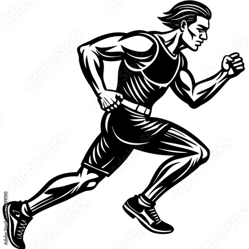 man exercising