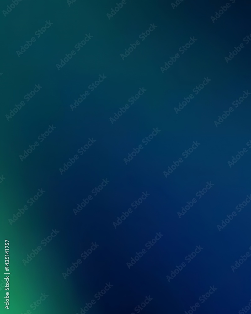 Obraz premium Abstract Teal and Blue Gradient Background