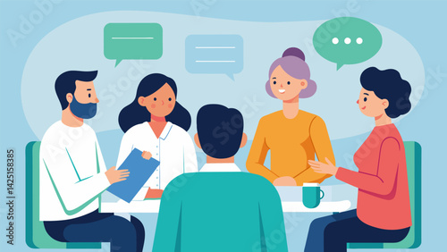 In a small group setting patients discussed their concerns about trying ketamine and were reassured by the presenters thorough explanations..