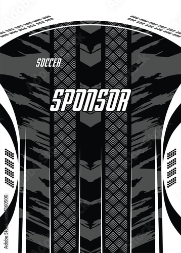 grunge Abstract Geometric Vector Pattern for Sports Jersey Sublimation