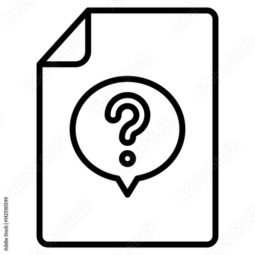 Inquiry icon