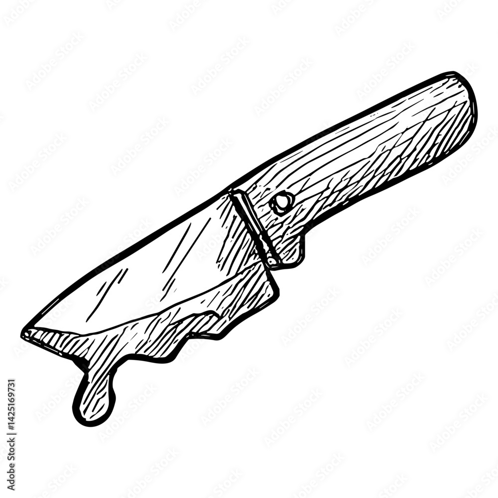 Obraz premium knife