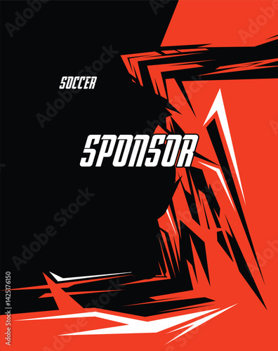 grunge Abstract Geometric Vector Pattern for Sports Jersey Sublimation