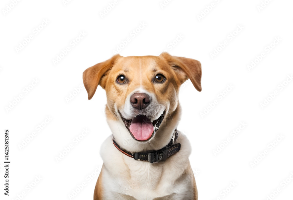funny dog isolated on transparent background, cutout style funny dog isolated on transparent background, cutout style