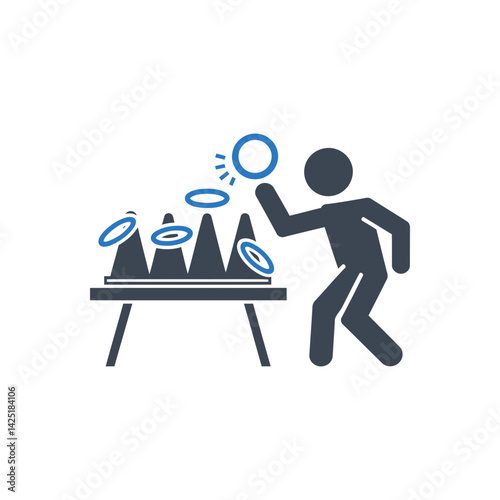 Ring Toss Game Icon
