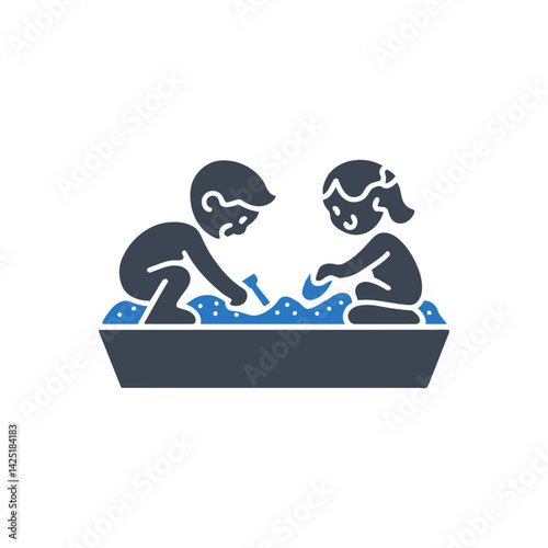 Sand Play Activities Icon