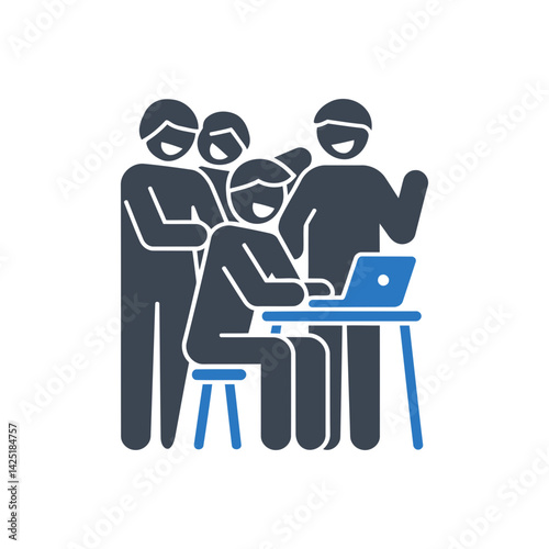 Collaborative Team Computing Icon