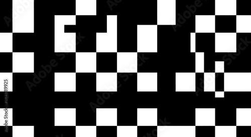 black and white chess board