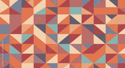 Wallpaper Mural seamless geometric pattern Torontodigital.ca