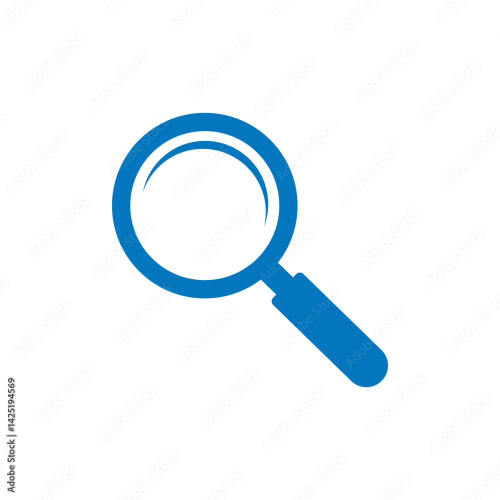 magnifying glass icon vector magnifying glass icon vector